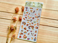 "Little Kitchen" Sheet of Stickers / Bakery