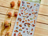 "Little Kitchen" Sheet of Stickers / Bakery