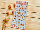 "Little Kitchen" Sheet of Stickers / Coffee Shop