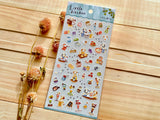 "Little Kitchen" Sheet of Stickers / Parfait Shop
