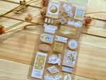 Q-Lia Kitterie Sheet of Stickers / Slow Life