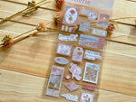 Q-Lia Kitterie Sheet of Stickers / Flower Field