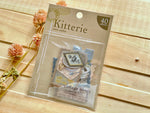 Q-Lia Kitterie Flake Stickers / Seal bits - Cafe