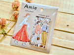 "Amie" Flake Stickers / Seal bits - Crayon Girls