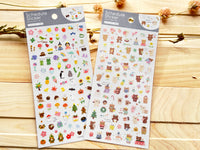 Schedule Sheet of Stickers / Bears
