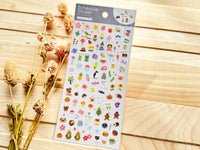 Schedule Sheet of Stickers / A year in Japan
