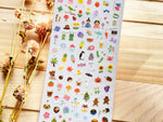 Schedule Sheet of Stickers / A year in Japan