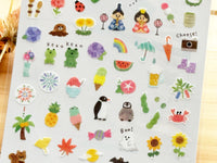 Schedule Sheet of Stickers / A year in Japan