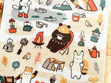 Takahata Masao Sheet of Stickers / bear