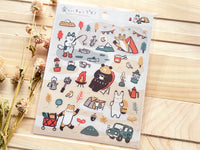 Takahata Masao Sheet of Stickers / bear