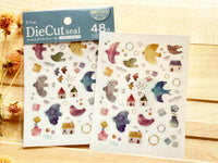 Film Die-cut Stickers / Bird