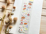 Sheet of Sticker - Fluffy Japanese Sweets