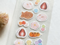Sheet of Sticker - Fluffy Japanese Sweets