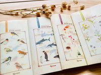 Handmade Slim Notebook / Birds