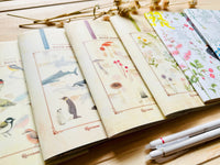 Handmade Slim Notebook / Marine Life