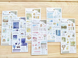 Q-Lia "Ferie" Sheet of Stickers / Moonlit Path