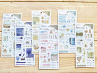 Q-Lia "Ferie" Sheet of Stickers / Morning Garden