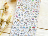 Petit Sheet of Stickers / Hamster