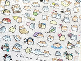 Petit Sheet of Stickers / Hamster