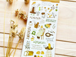 "Play-Ink" Sheet of Stickers / Cooking