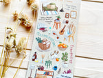 "Choosy Life" Sheet of Stickers / Interior