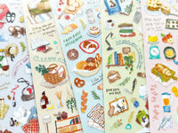 "Choosy Life" Sheet of Stickers / Bread