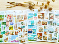 "La Vista" Sheet of Stickers / Sunny