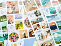 "La Vista" Sheet of Stickers / Sunny