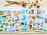"La Vista" Sheet of Stickers / Sunny