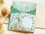 "Ricordo" Flake Stickers / Seal bits - Green