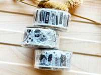 Japanese Die-Cut Washi Masking Tape / Books