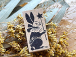 Kinotorico Original Wooden Rubber Stamp / Rabbit