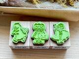 Japanese Wooden Rubber Stamp - Vampire