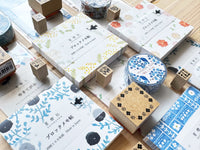Seitousya Japanese Washi Masking Tape - Flower Numbers
