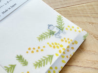 Seitousya Translucent Letter Pad - Mimosa