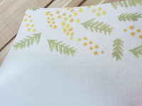 Seitousya Translucent Letter Pad - Mimosa