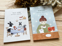 Mariko Fukuoka Postcard Booklet / Meow