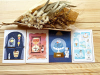 Furukawa Sora Cafe Series Postcard / Night