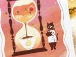 Furukawa Sora Cafe Series Postcard / Evening