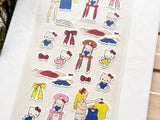 Kurahashi Rei Sheet of Stickers