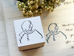 Ranmyu Original Stamp / Hugging Bear