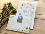 Traditional Japanese Letter Pad / Envelopes - Bird