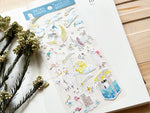 Tocorocomugi Sheet of Stickers - Starry Sky