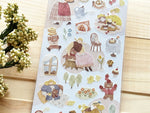 "With Her" Sheet of Stickers / Bear