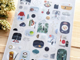Nishishuku Sheet of Stickers / Scene
