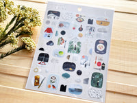 Nishishuku Sheet of Stickers / Scene