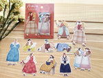 "Amie" Flake Stickers / Seal bits - Story Girls