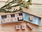Kurukynki Numeric Stamp Sett  (S) - Light