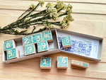 Kurukynki Numeric Stamp Sett  (L) - Dark