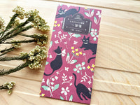 Retro Modern Memo Pad / Writing Paper - Black Cat
